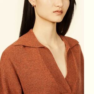 Rust Orange Women's Sweater